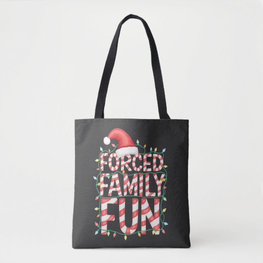 Funny Family Fun Funny Matching Outfit Tasche (Vorderseite)
