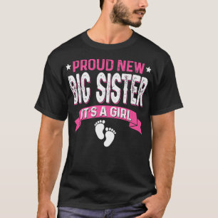 Funny Family Gender Offenbarung neue große Schwest T-Shirt