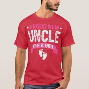 Funny Family Gender Reveal ist ein neuer Onkel T-Shirt