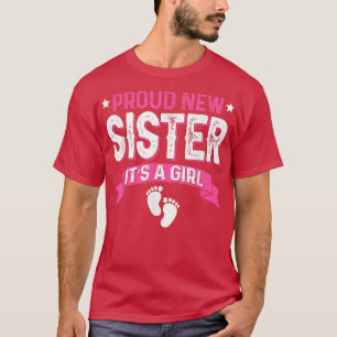 Funny Family Gender Reveal ist eine neue Schwester T-Shirt