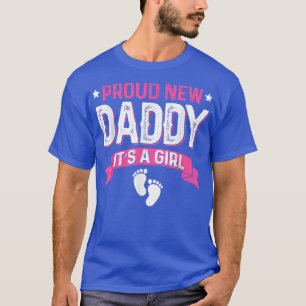 Funny Family Gender Reveal Proud New Daddy Es ist T-Shirt