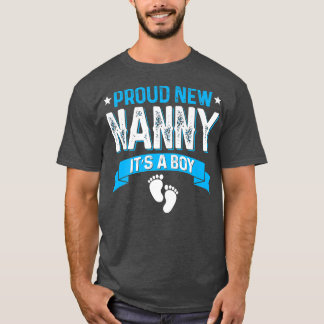 Funny Family Gender Reveal Proud New Ganny Es ist  T-Shirt