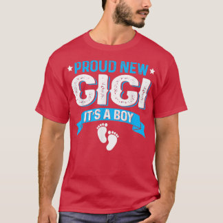 Funny Family Gender Reveal Proud New Gigi Es ist A T-Shirt
