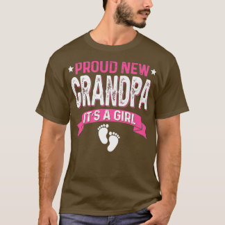 Funny Family Gender Reveal Proud New Opa Es ist T-Shirt