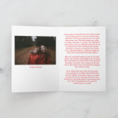 Funny Family Grußbrief Weihnachten (Innenseite)