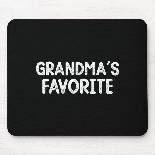 Funny Family Humor Grandparent Granhild Grandma's  Mousepad (Vorne)