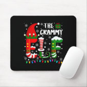 Funny Family Matching Pajamas Grammy Elf Christmas Mousepad (Mit Mouse)