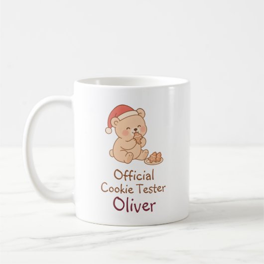 Funny Family Matching Personalized Christmas Kaffeetasse (Links)