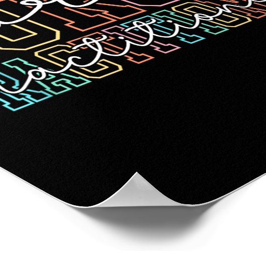 Funny Family Nurse Practitioner Np Nursing Day Nur Poster (Ecke)