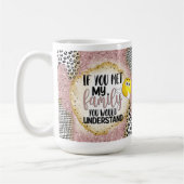 Funny Family Sarcastic Geschenk Kaffeetasse (Links)
