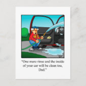 Funny "Family Spaß" Postkarte "Spectickles" (Vorderseite)