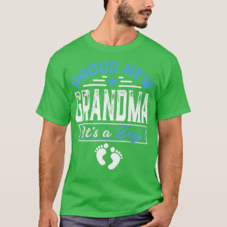Funny Family stolz New Oma Es ist ein Junge Geschl T-Shirt