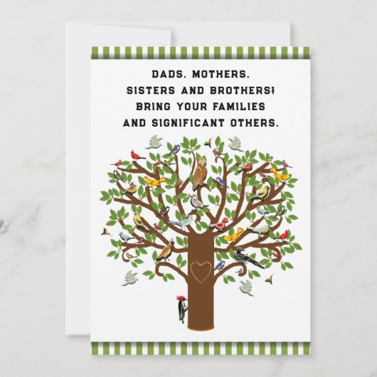 Funny Family Wiedersehen Einladungen (Vorderseite)