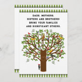 Funny Family Wiedersehen Einladungen (Vorne/Hinten)