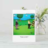 Funny Family Wiedersehen Spaß Einladungen (Stehend Vorderseite)