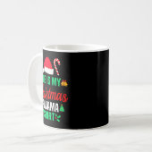 Funny Family Xmas Men Women Kids This Is My Christ Kaffeetasse (Vorderseite Links)