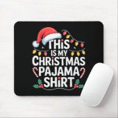 Funny Family Xmas Men Women Kids This Is My Christ Mousepad (Mit Mouse)