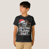 Funny Family Xmas Men Women Kids This Is My Christ T-Shirt (Vorne ganz)
