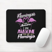 Funny Famingo Phantastisch Flamingos Bird Lover Gi Mousepad (Mit Mouse)