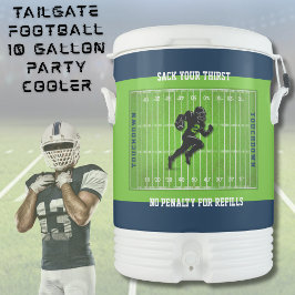 Funny Fan Cave Football Game Day Party Cooler Getränkekühler
