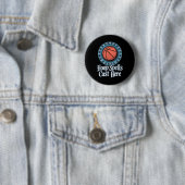 Funny Fantasy Basketball Basketball Basketball Lig Button (Beispiel)