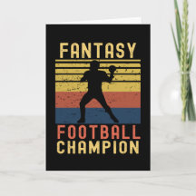 Funny Fantasy Football Champion Entwurf
