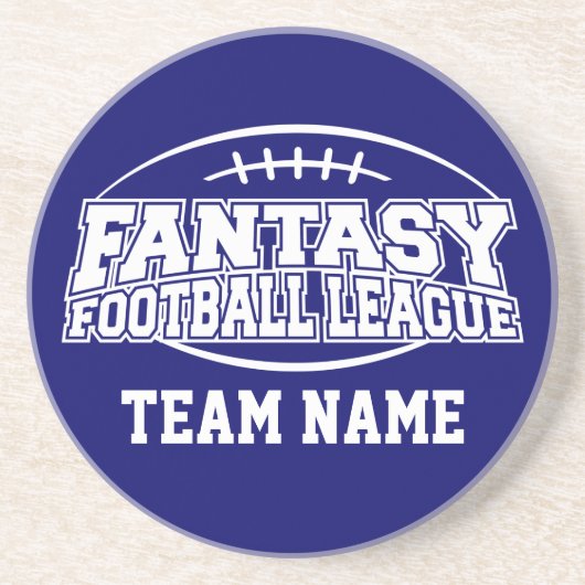 Funny Fantasy Football FFL Geschenk - Passen Sie e Untersetzer (Vorne)