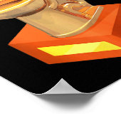 Funny Fantasy Football Loser Toilet  Poster (Ecke)