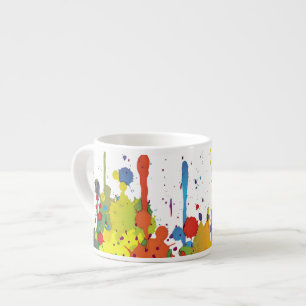 FUNNY FARBE SPLASH II + Ihr Backgr. Ideen Espressotasse