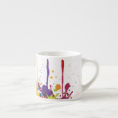 FUNNY FARBE SPLASH II + Ihr Backgr. Ideen Espressotasse (Rechts)