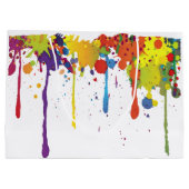 FUNNY FARBE SPLASH II + Ihr Backgr. Ideen Große Geschenktüte (Rückseite)