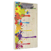 FUNNY FARBE SPLASH II + Ihr Backgr. Ideen Klemmbrett (Rechts)