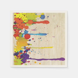 FUNNY FARBE SPLASH II + Ihr Backgr. Ideen Serviette