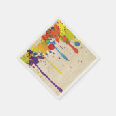 FUNNY FARBE SPLASH II + Ihr Backgr. Ideen Serviette (Ecke)
