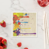 FUNNY FARBE SPLASH II + Ihr Backgr. Ideen Serviette (Beispiel)
