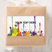 FUNNY FARBE SPLASH II + Ihr Backgr. & Text (Insitu)