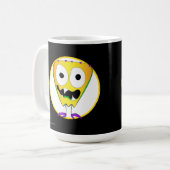 Funny, farbenfroh, Cartoon Monster, Halloween Kaffeetasse (Vorderseite Links)