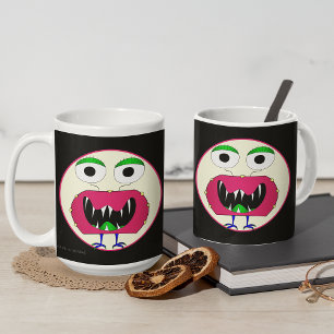 Funny, farbenfroh, Cartoon Monster, Halloween Kaffeetasse