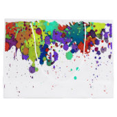 FUNNY FARBSPLASH I + Ihr Backgr. Ideen Große Geschenktüte (Rückseite)