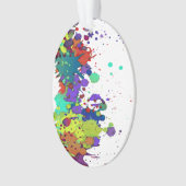 FUNNY FARBSPLASH I + Ihr Backgr. Ideen Ornament (Vorderseite)