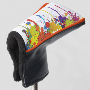 FUNNY FARBSPLASHes II + Ihr Backgr. Ideen Golf Headcover