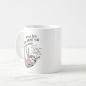 FUNNY Farewell Boss Colleague Tasse - HANGING SLOT (Vorderseite Links)