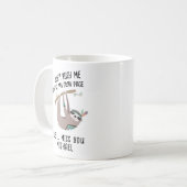 FUNNY Farewell Boss Colleague Tasse - LANGSAM (Vorderseite Links)