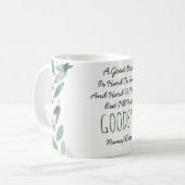 FUNNY Farewell BOSS Tasse - schwer zu vergessen (Vorderseite Links)