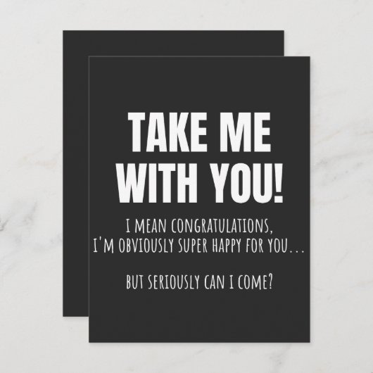 Funny Farewell Mug For Coworker Leaving Goodbye Bo Dankeskarte (Vorne/Hinten)