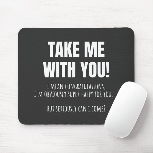 Funny Farewell Mug For Coworker Leaving Goodbye Bo Mousepad (Mit Mouse)