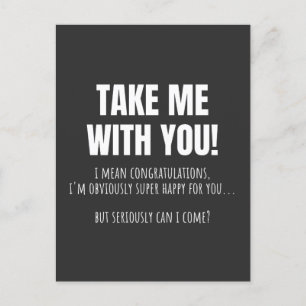 Funny Farewell Mug For Coworker Leaving Goodbye Bo Postkarte