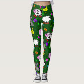 Funny Farm Animal Leggings (Vorderseite)