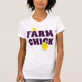 Funny "Farm Chick" T-Shirt (Vorderseite)