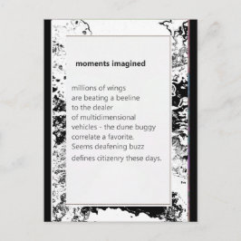 Funny Farm Gedicht Card #12 Postkarte